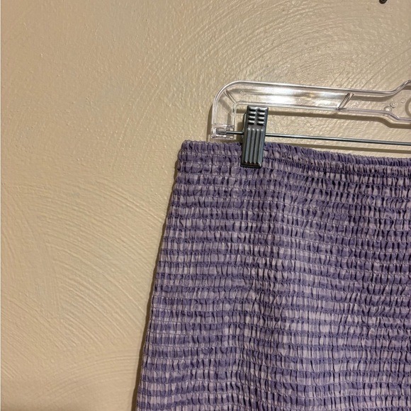 H&M Purple Bubble Mini Skirt with Ruffled Hem - Picture 6 of 8